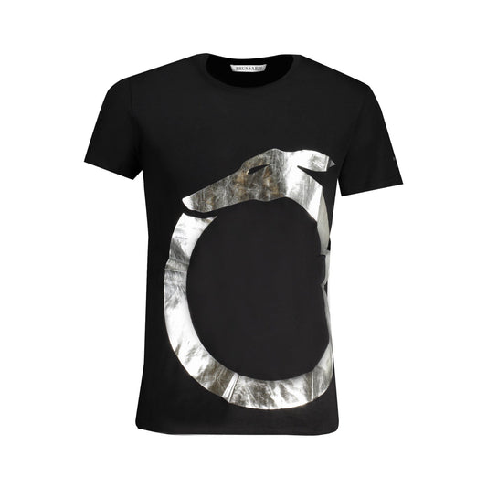 Heren Trussardi t-shirt zwart en grijs