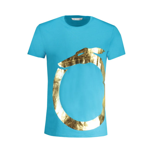 Heren Trussardi t-shirt blauw