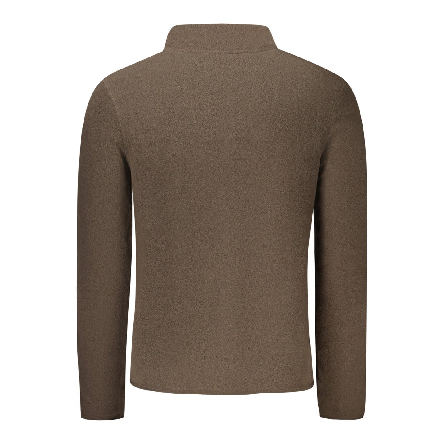 Heren Sweatshirt Noorwegen Zip Bruin