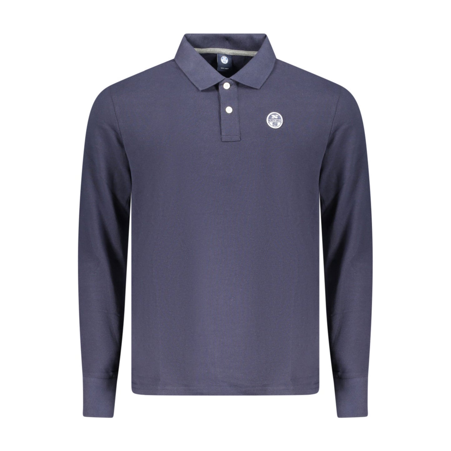 Heren North Sails Sweatshirt met lange mouwen, polo, blauw