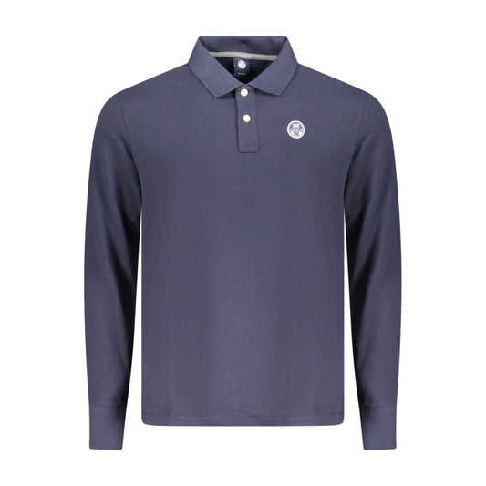 Heren North Sails Sweatshirt met lange mouwen, polo, blauw