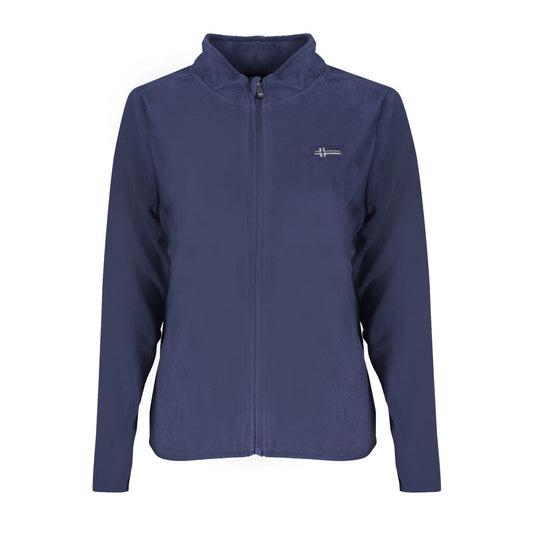 Dames Sweatshirt met Lange Mouwen Noorwegen Blauw