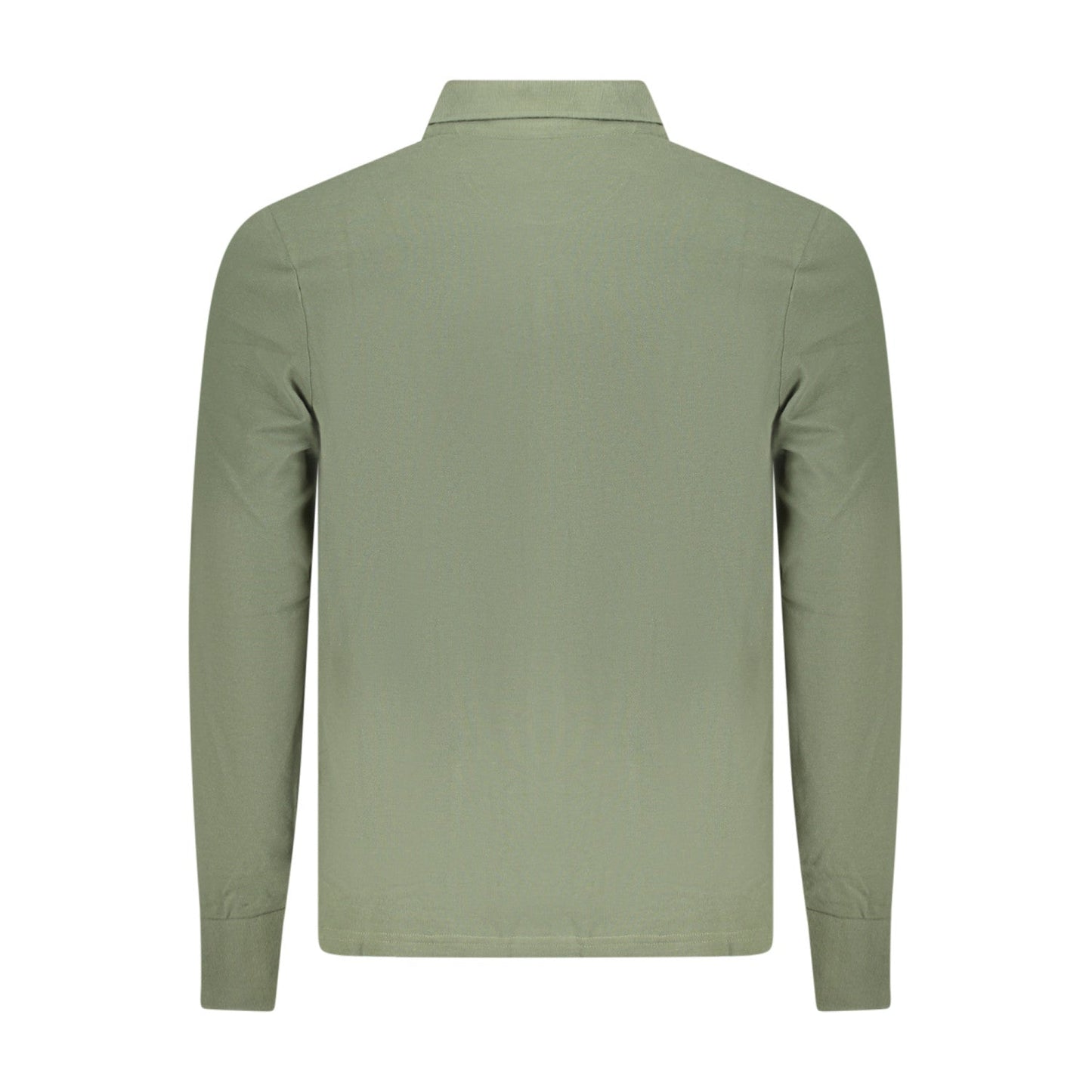 Heren North Sails Sweatshirt met lange mouwen, polo, groen