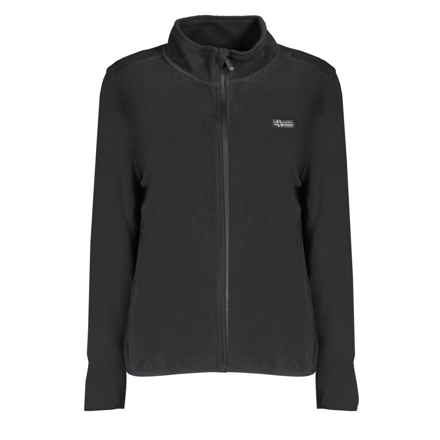 Dames Sweatshirt met Lange Mouwen Noorwegen Zwart