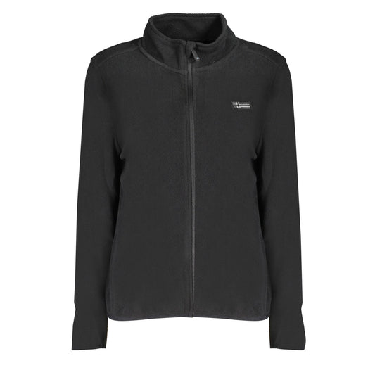 Dames Sweatshirt met Lange Mouwen Noorwegen Zwart