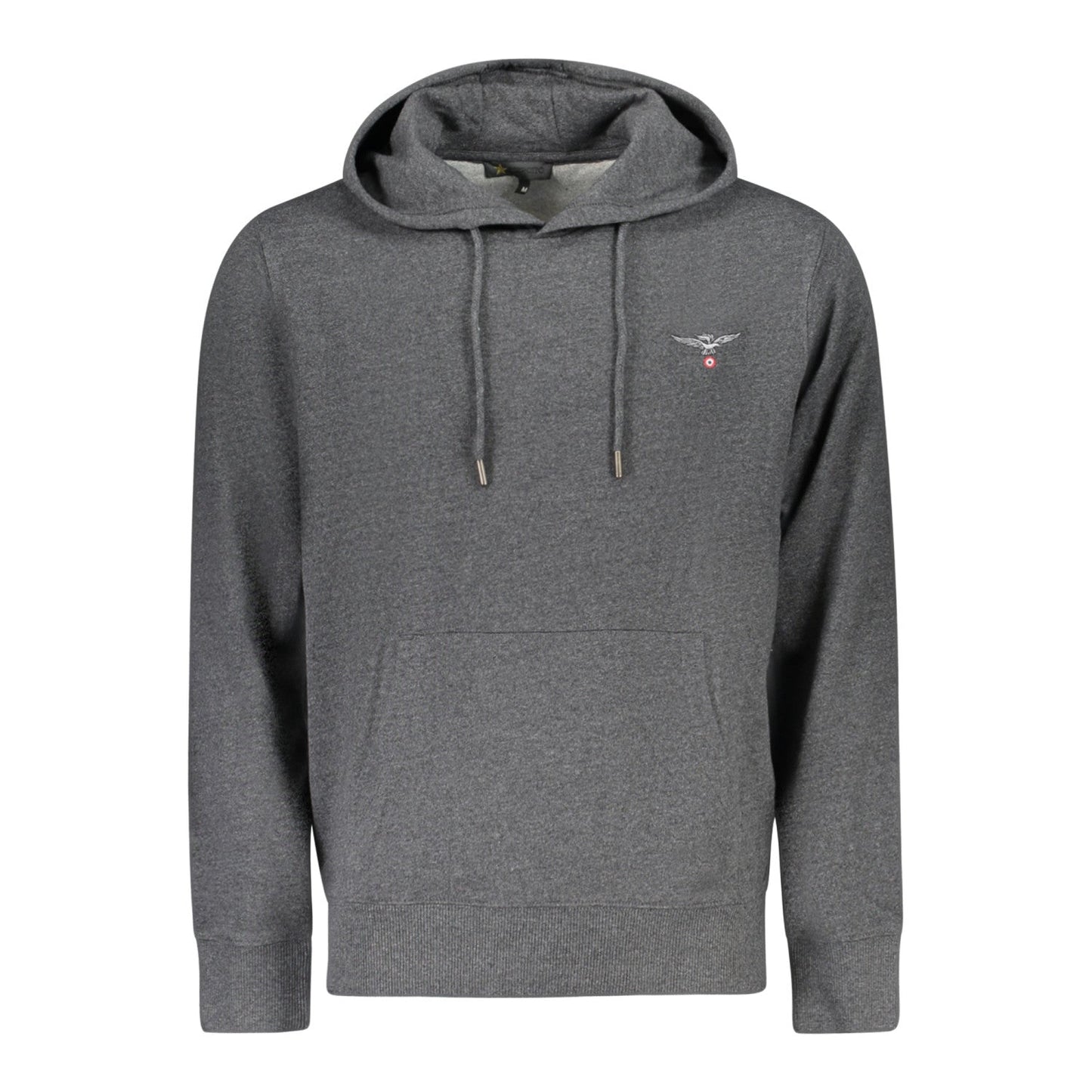 Heren Hoodie met Lange Mouwen Accademia Militare Grijs