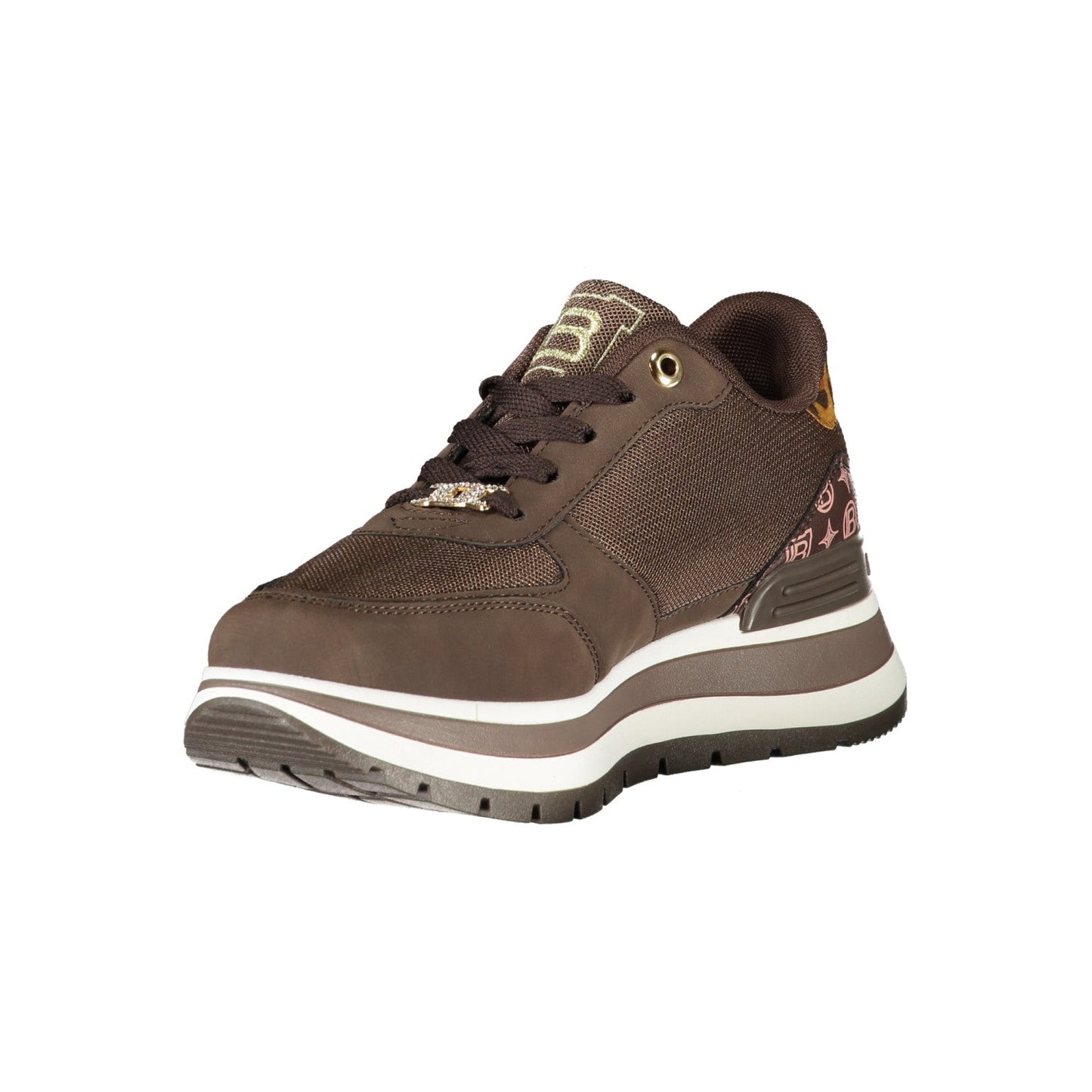 Sneakers dames Laura Biagiotti donkerbruin