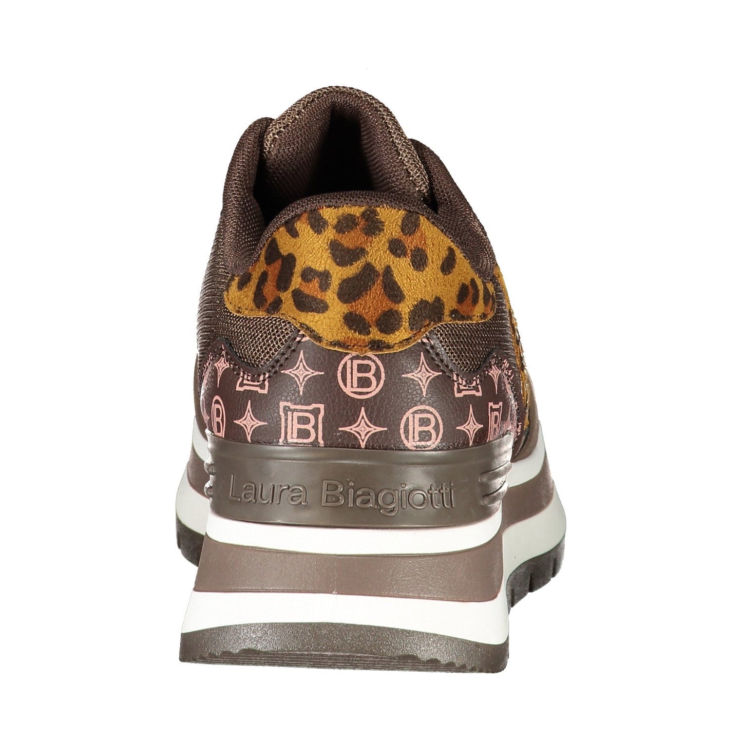 Sneakers dames Laura Biagiotti donkerbruin