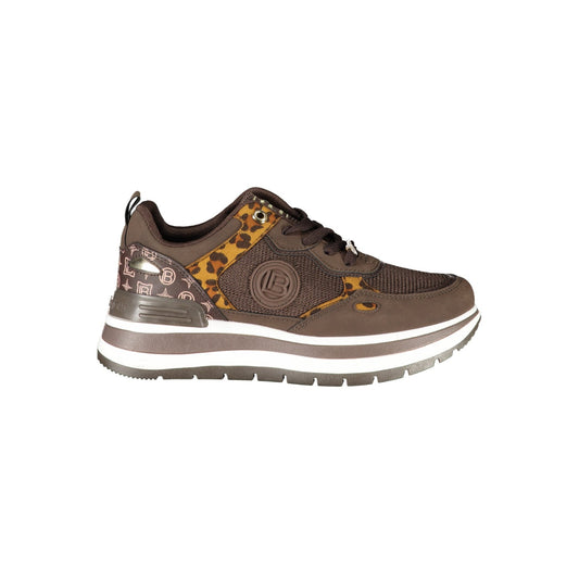 Sneakers Laura Biagiotti dames donkerbruin