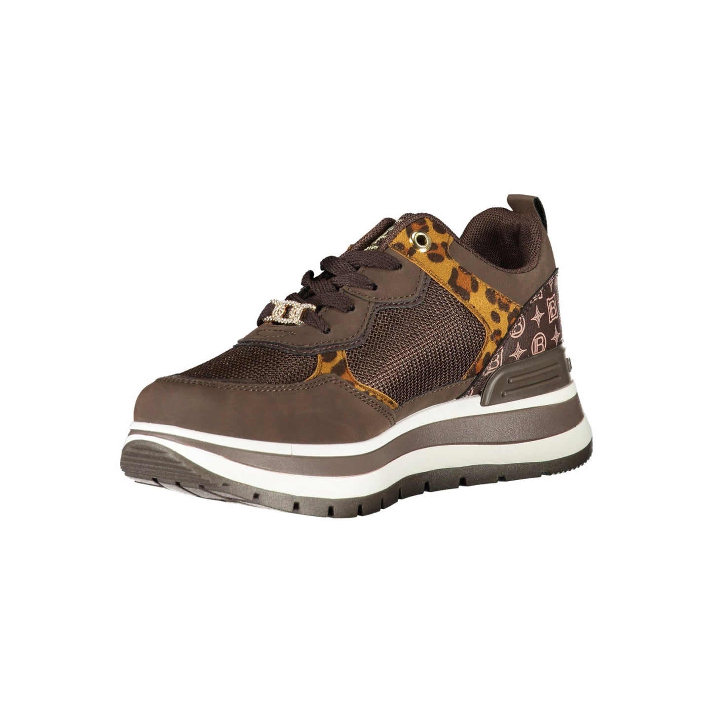 Sneakers Laura Biagiotti dames donkerbruin