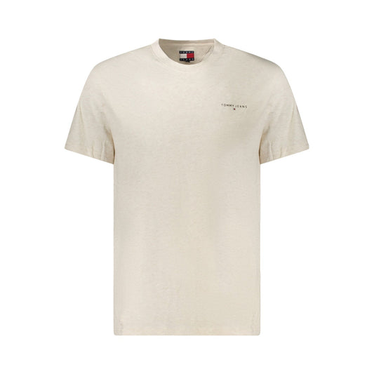Heren t-shirt Tommy Hilfiger Beige
