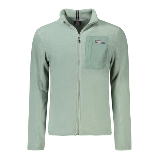 Heren Sweatshirt Noorwegen Zip Groen