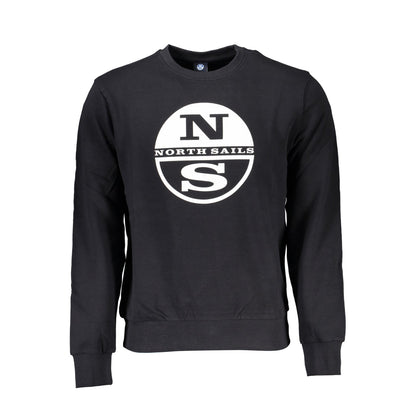 Heren North Sails Sweatshirt met Lange Mouwen Zwart