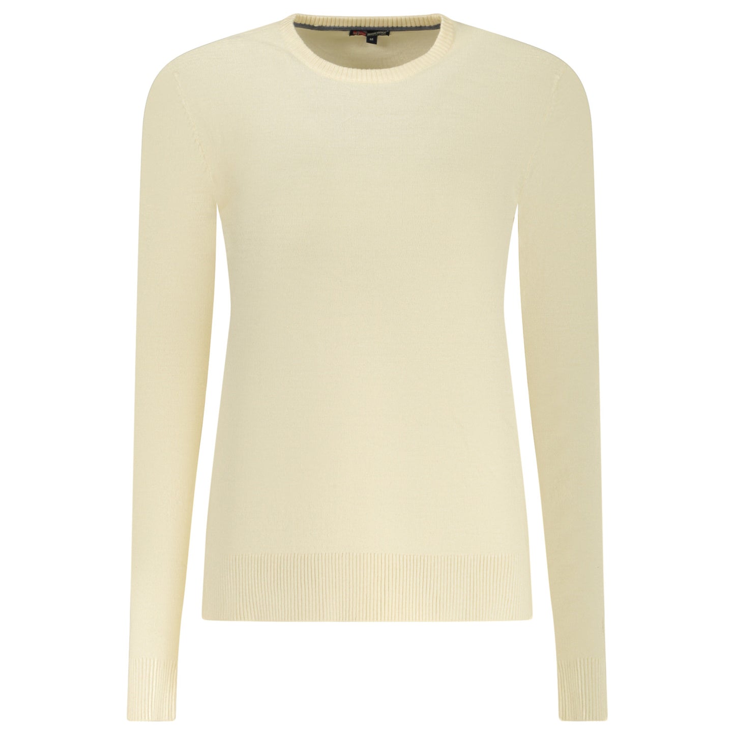 Dames Sweatshirt Lange Mouw Ronde Hals Noorwegen Wit