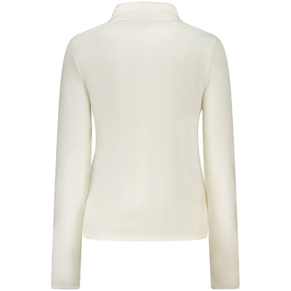 Dames Sweatshirt met Lange Mouwen Noorwegen Wit