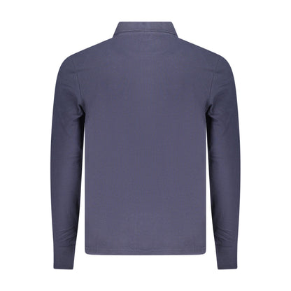 Heren North Sails Sweatshirt met lange mouwen, polo, blauw