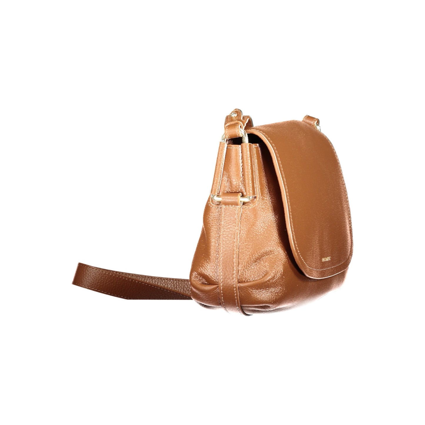 Coccinelle Rebekka tas in bruin leer