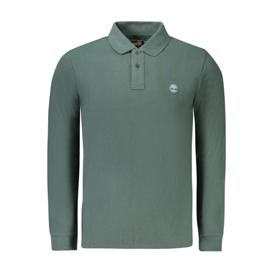 Heren polo sweatshirt Timberland groen