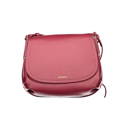 Coccinelle Rebekka tas in rood leer