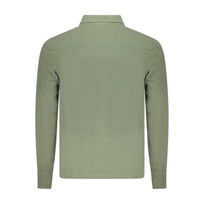 Heren North Sails Sweatshirt met lange mouwen, polo, groen