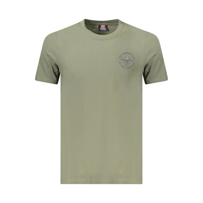 Heren t-shirt Noorwegen Groen