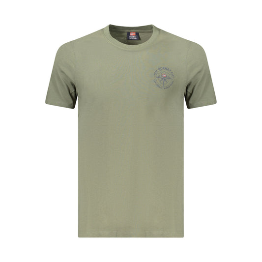 Heren t-shirt Noorwegen Groen