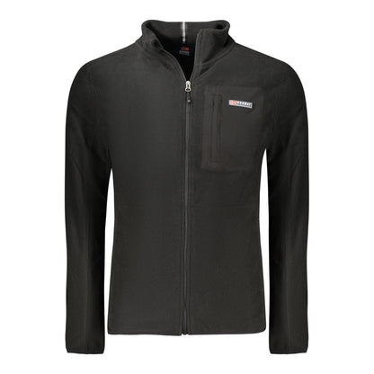 Heren Sweatshirt Noorwegen Zip Zwart