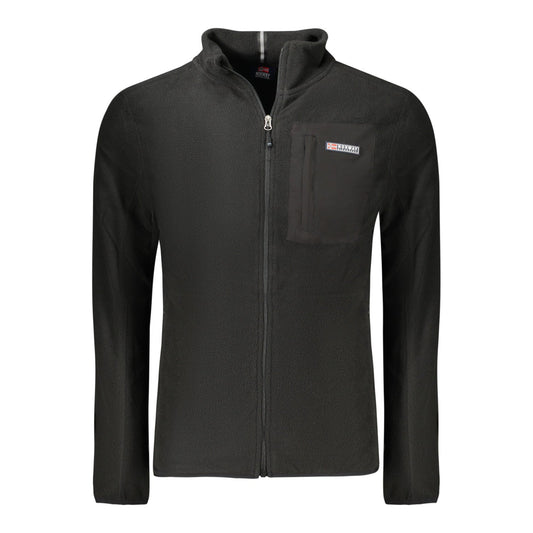 Heren Sweatshirt Noorwegen Zip Zwart