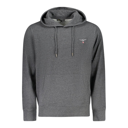 Heren Hoodie met Lange Mouwen Accademia Militare Grijs
