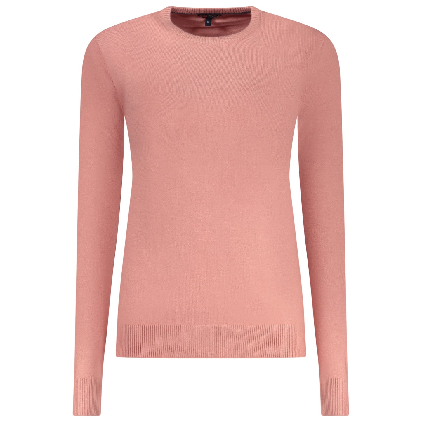 Dames Sweatshirt Lange Mouw Ronde Hals Noorwegen roze