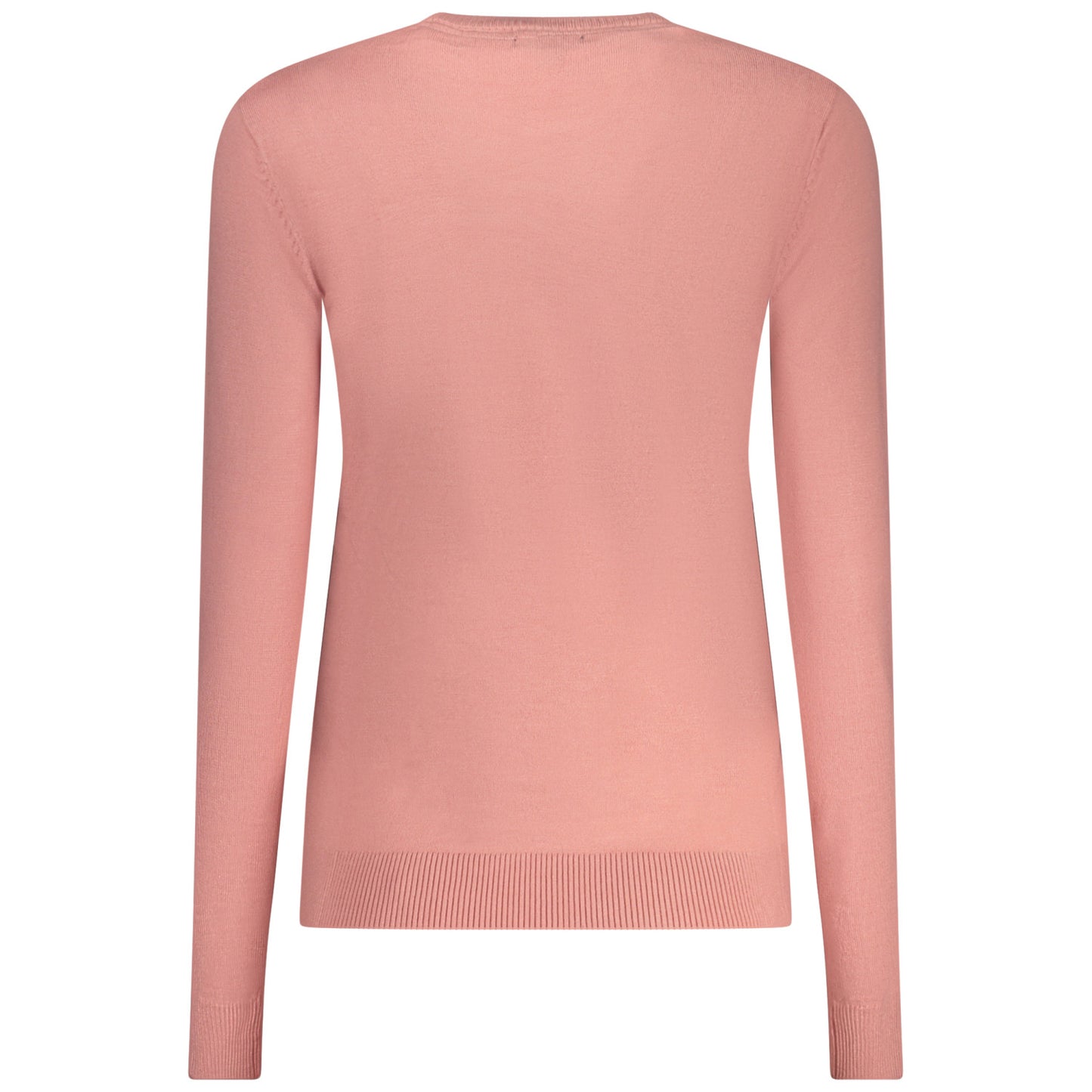 Dames Sweatshirt Lange Mouw Ronde Hals Noorwegen roze