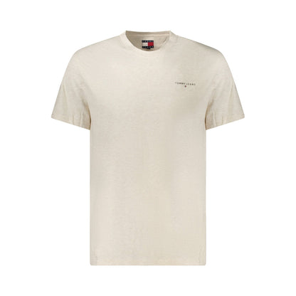 Heren t-shirt Tommy Hilfiger Beige