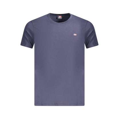 Heren t-shirt Noorwegen Blauw