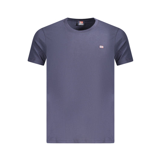 Heren t-shirt Noorwegen Blauw