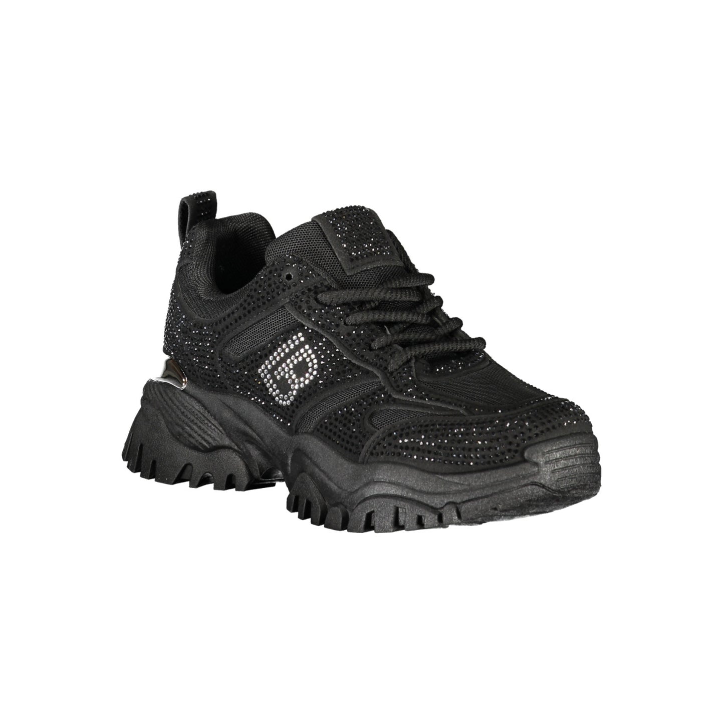 Zwarte damessneakers van Laura Biagiotti