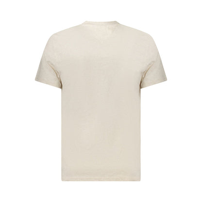 Heren t-shirt Tommy Hilfiger Beige