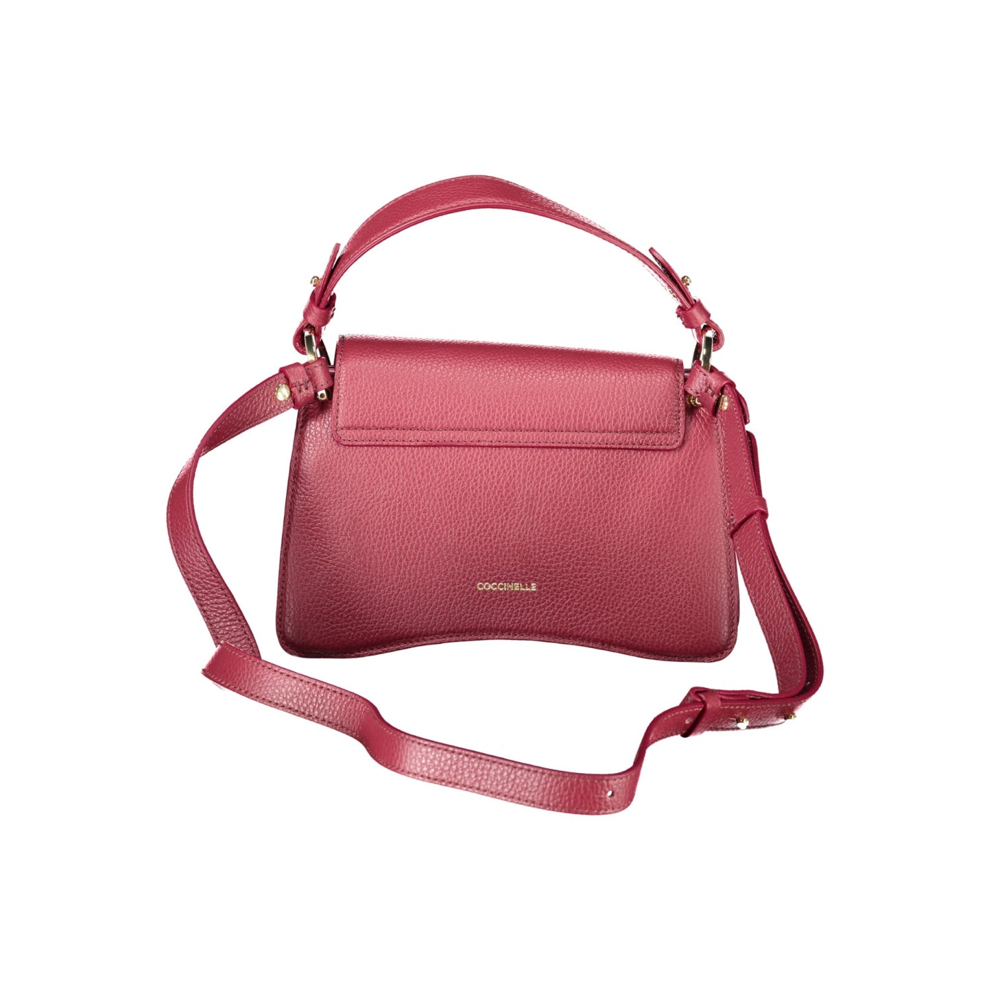 Coccinelle C-Me tas in rood leer