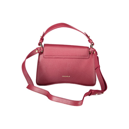 Coccinelle C-Me tas in rood leer