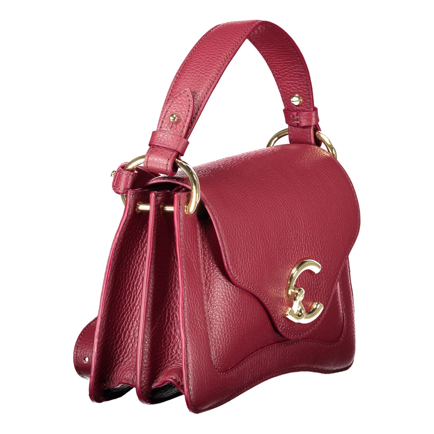 Coccinelle C-Me tas in rood leer